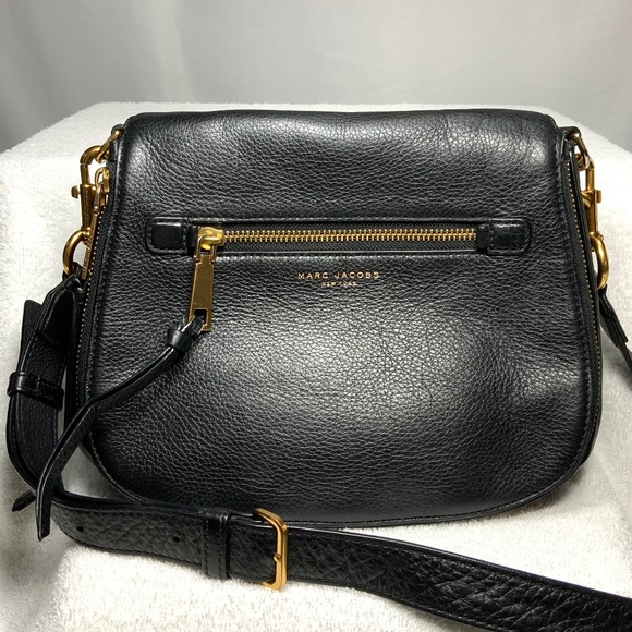 Marc Jacobs Large Leather Nomad Recruit Saddlebag Crossbody - Picture 1 of 16